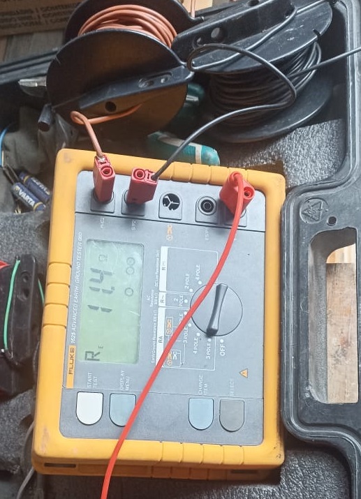 Medición termográfica en una instalación eléctrica